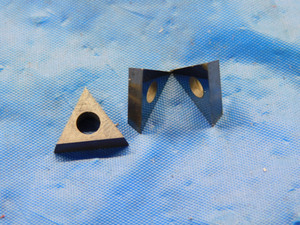 9PCS NEW CIRCLE TP-400 C3 CARBIDE TURNING INSERTS .002 RADIUS TP 400 INDEXABLE - MB3385AJ1