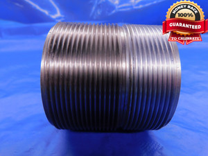 2.738 11 1/2 NS 3 THREAD PLUG GAGE 2.7380 GO NO GO P.D.'S = 2.6815 & 2.6884 - DW13364RD