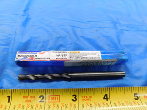 MITSUBISHI 7/32 O.D. VP15TF CARBIDE COOLANT DRILL BIT MZS02188LB 1 1/8 .2187 - MB3409AC1