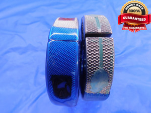 1 5/16 14 NS 3 THREAD RING GAGES 1.3125 GO NO GO P.D.'S = 1.2661 & 1.2621 CHECK - DW13430RD