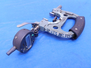 MITUTOYO 201-152 DIAL SNAP GAGE 1 - 2" RANGE WITH ID-S112TB DIGITAL INDICATOR - MS5573AP1