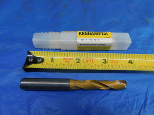 KENNAMETAL 8.4MM TiN CARBIDE COOLANT TWIST DRILL BIT B225A08400HP 10MM SHANK 8.4 - AR2936AC1