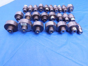 25PC LOT OF MASTER SETTING DISCS FOR CALIBRATING MICROMETERS ETC VARIOUS SIZES - MS5629AP1