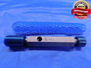 3/4 16 SPECIAL THREAD PLUG GAGE .75 .750 .7500 GO NO GO P.D.'S = .7084 & .7110 - DW13587RD