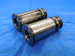 2 PCS NIKKEN NK1-1/4 COLLETS 3/4 & 5/8 I.D.'S 1 1/4 O.D. 1.25 .75 .625 - MB3784LVR
