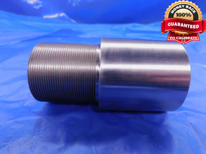 SHOP MADE 1 5/8 20 THREAD PLUG GAGE 1.625 1.6250 GO ONLY P.D. = 1.5895 - DW13621AD1