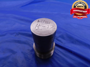 SHOP MADE 1 1/2 12 THREAD PLUG GAGE 1.5 1.50 1.500 1.5000 INSPECTION - DW13633AD1