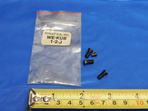 PARTIAL SET KOMET "WE-KUB 01-2-J" INSERT POCKET HARDWARE SPARE SCREWS INDEXABLE - JH1907HWD