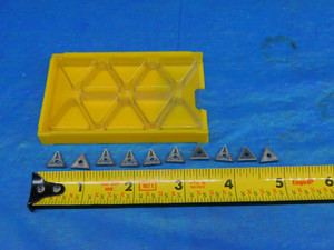 10PCS NEW KENNAMETAL T-221S K68 CARBIDE TURNING INSERTS INDEXABLE - AR3179AS1