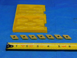 7PCS NEW KENNAMETAL DNMM433 KC850 TiN CARBIDE TURNING INSERTS DNMM 15 04 12 - AR3181AS1