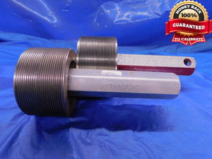 3 7/16 12 NS 2A SET THREAD PLUG GAGE 3.4375 GO NO GO PD'S = 3.3834 & 3.3751 UNS - DW13698AP1