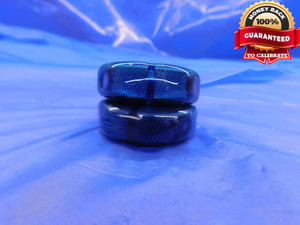 5/16 50 UNS 2A THREAD RING GAGES .3125 GO NO GO P.D.'S = .2986 & .2956 CHECK - DW13713LVR