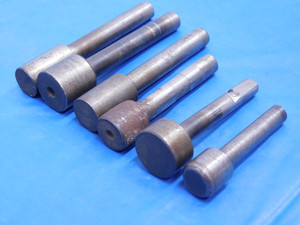 6PCS HSS COUNTERBORE PILOTS 5/16 & 3/8 SHANK DIAS .556 - .778" O.D.'S .375 .5625 - MS5716AS1