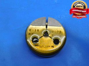 8 36 NF THREAD RING GAGE #8 .164 .1640 GO ONLY P.D. = .1460 UNF 3A INSPECTION - DW13732LVR