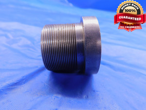 SHOP MADE 1 1/8 28 THREAD PLUG GAGE 1.125 1.1250 NO GO ONLY P.D. = 1.107 - DW13754AD1