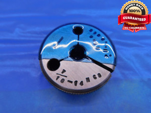 7/16 14 NC 3 THREAD RING GAGE .4375 NO GO ONLY P.D. = .3875 UNC-3 INSPECTION - DW13881RD