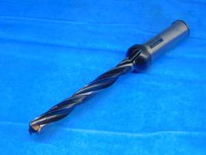 SANDVIK 10mm O.D. COOLANT THRU REPLACEABLE TIP DRILL 870-1000-6LX063-8 5/8 SHANK - AR3634AY1