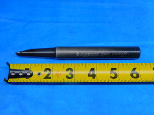 INGERSOLL 12W8S-03040S6R01 3/8" DIA SINGLE FLUTE BALL NOSE END MILL 5/8" SHANK - AR3661AY1