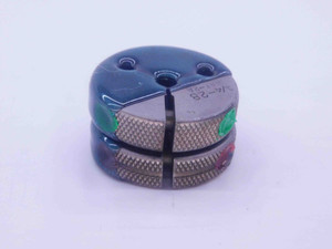 1/4 28 UNF 2A THREAD RING GAGES .25 .250 .2500 GO NO GO P.D.'S = .2258 & .2225 - DW13979AX1