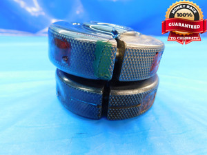 3/4 10 UNC 3A THREAD RING GAGES .75 .750 .7500 GO NO GO P.D.'S = .6850 & .6806 - DW14014RD