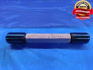 13/16 18 3A LEFT HAND SET THREAD PLUG GAGE .8125 GO NO GO P.D.'S = .7764 & .7729 - DW14084RD