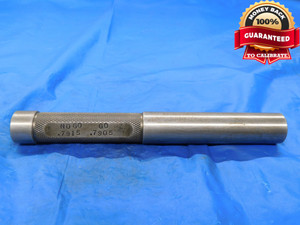 .7905 & .7915 PIN PLUG GAGE GO NO GO .7813 +.0092 OVERSIZE 25/32 20 mm - MB4454AZI