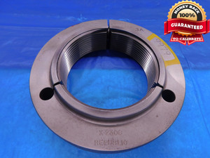 3 63/64 8 N 3A LEFT HAND THREAD RING GAGE 3.9843 GO ONLY P.D. = 3.9032 L.H. UN - DW14134RD