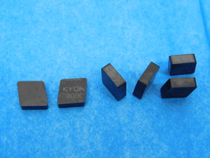 10 PCS KENNAMETAL CNG-433 CERAMIC TURNING INSERT SHIM SEAT 1/2" IC 80 DEGREE - JH1974HWD