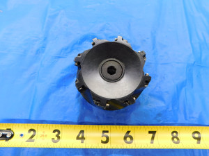SANDVIK 3" O.D. FACE MILL A490-076R25-08M 1" PILOT HOLDS 8 INSERTS 490R-08T3 3.0 - MB4643AY1