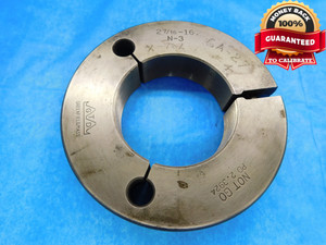 2 7/16 16 N 3 THREAD RING GAGE 2.4375 NO GO ONLY P.D. = 2.3924 INSPECTION CHECK - DW14218RD