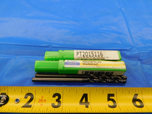 2PCS SUMITOMO 3/16 O.D. TiAlN CARBIDE COOLANT TAPER LENGTH DRILL BIT MDS1875LHV .1875 - MB4651AC1