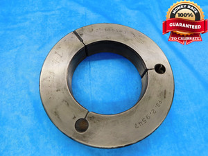 3" 16 N 3 THREAD RING GAGE 3.0 3.00 3.000 3.0000 NO GO ONLY P.D. = 2.9547 CHECK - DW14257RD