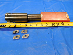 SANDVIK 2" DIA. INDEXABLE END MILL RA790-050M32S2-22L 1 1/4 SHANK 4 NEW INSERTS - MB4749AL1