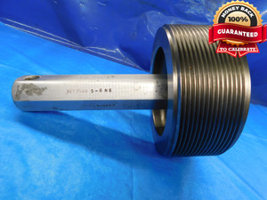 5" 8 NS SET THREAD PLUG GAGE 5.0 5.00 5.000 5.0000 GO ONLY P.D. = 4.9188 UNS-3A - DW14290RD