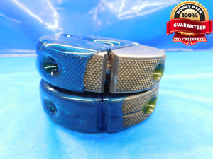 1 5/32 36 NS 3 THREAD RING GAGES 1.15625 GO NO GO P.D.'S = 1.1382 & 1.1342 CHECK - DW14284RD