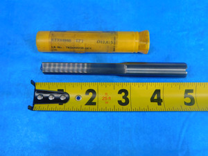 KENNAMETAL 12.675MM CARBIDE COOLANT STRAIGHT FLUTE DRILL BIT KTX04990 KF1 12.675 - AR4116AC1