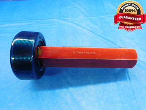 2 13/16 16 NS THREAD PLUG GAGE 2.8125 GO ONLY P.D. = 2.7719 2B OR 3B - DW14333RD