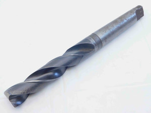 NATIONAL 1 1/4 O.D. HSS TWIST DRILL BIT MORSE TAPER #3 SHANK 5 3/4 LOC 1.25 MT3 - MB4883AR1