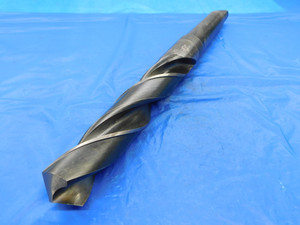 1 3/8 O.D. HSS TWIST DRILL BIT MORSE TAPER #4 SHANK 8 1/8 LOC 14" OAL 1.375 MT4 - MB4903AR1