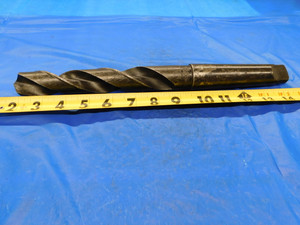 NATIONAL 1 5/32 O.D. HSS TWIST DRILL BIT MORSE TAPER #4 SHANK 7 1/4 LOC 1.1562 - MB4901AR1