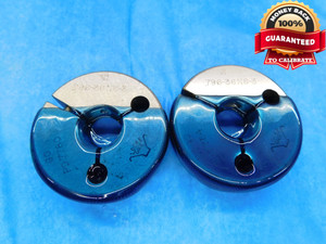 .796 36 NS 3 THREAD RING GAGES .7960 GO NO GO P.D.'S = .7780 & .7754 INSPECTION - DW14430RD