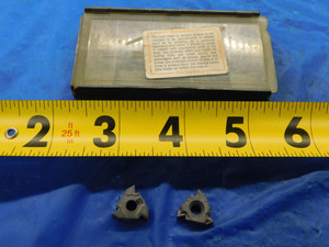 2PCS NEW ISCAR 16IRM AG 60 IC 20 CARBIDE THREADING INSERTS - MB4922AL1