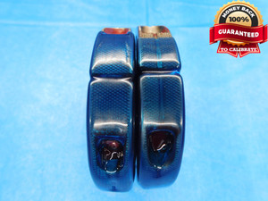 1.572 48 NS 2 THREAD RING GAGES 1.5720 GO NO GO P.D.'S = 1.5585 & 1.5540 CHECK - DW14451RD