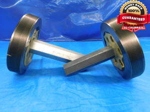 5 1/2 16 UNJ 3B THREAD PLUG GAGE 5.5 .50 .500 GO NO GO P.D.'S = 5.4594 & 5.4653 - DW14552RD