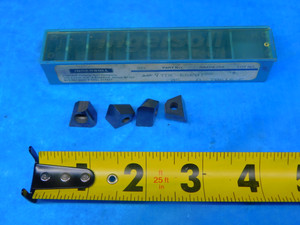 4PCS NEW INGERSOLL TDE-65R01 205 CARBIDE TURNING INSERTS - AR4540RDT