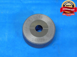 .24975 CLASS XX MASTER PLAIN BORE CARBIDE RING GAGE .2500 1/4 6.344 mm - JP0146EY