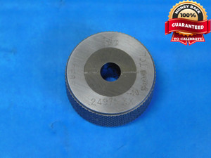 .24975 CLASS XX MASTER PLAIN BORE CARBIDE RING GAGE .2500 1/4 6.344 mm - JP0145EY