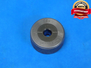 .24995 CLASS XX MASTER PLAIN BORE CARBIDE RING GAGE ONSIZE 1/4 6.349 mm - JP0148EY
