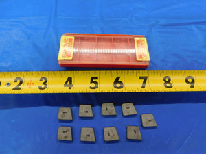 9PCS NEW SANDVIK SPEX 12 03 ED L-1 HM CARBIDE MILLING INSERTS SME 42E12 L K15 - MB5240RDT
