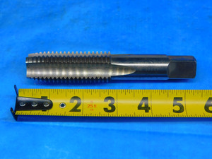 H. W. CO. 1" 8 NC GH6 HSS PLUG TAP 4 STRAIGHT FLUTE 1.0 HANSON WHITNEY USA MADE - AR4653AR1